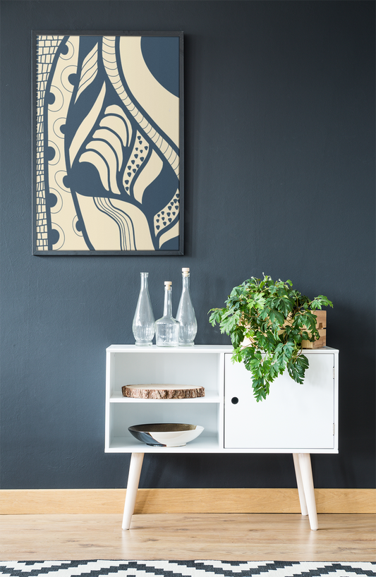 Stylish Satin Posters for Home Decor, Boho Art Prints, Wall Art, Modern Decor, Unique Gifts, Abstract Wall Decor