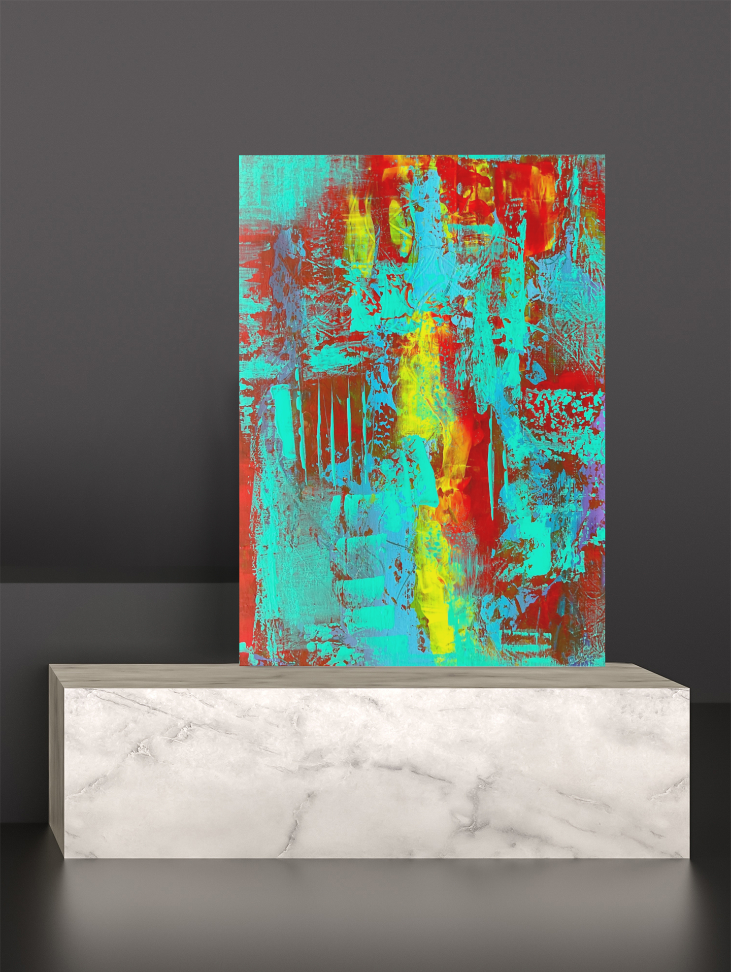 Luminous Current brings a rush of color and creative energy to any space.